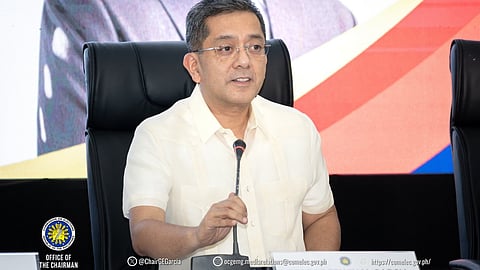 Comelec Chairperson George Garcia