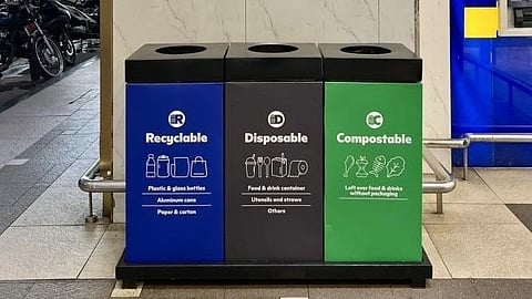 SM malls roll out waste segregation bins in 75 department stores nationwide.