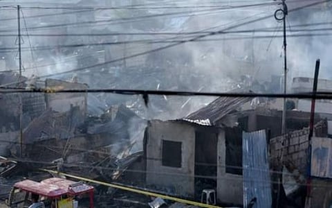 106 NegOcc families displaced by blaze