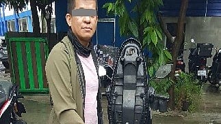 QCPD recovers stolen motorcycle
