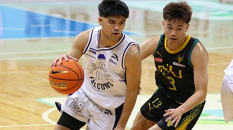 Matt Erolon hits ten points to help Adamson post a 59-47 victory over FEU on Sunday in the UAAP Season 87 basketball tournament at the Smart Araneta Coliseum.