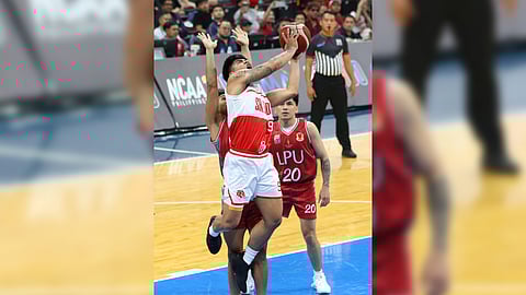 BRIAN Sajonia and the San Beda Red Lions face an early test when they battle the College of Saint Benilde Blazers in the men’s basketball tournament of the NCAA Season 100.