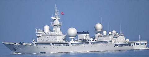 Chinese Navy Dongdiao-class Electronic Reconnaissance Ship
