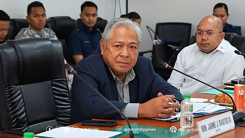 Transportation Secretary Jaime Bautista