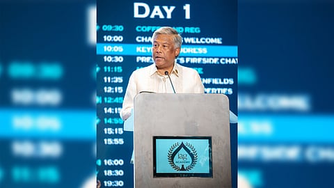 PAGCOR chairperson and CEO Alejandro Tengco