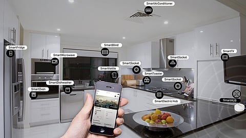 Smartphone and kitchen appliances