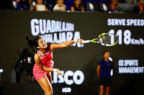 ALEX Eala exits the Guadalajara Open Akron after absorbing a 2-6, 2-6 loss to Marie Bouzkova of Czech Republic in the Round of 32 of the women’s singles event.