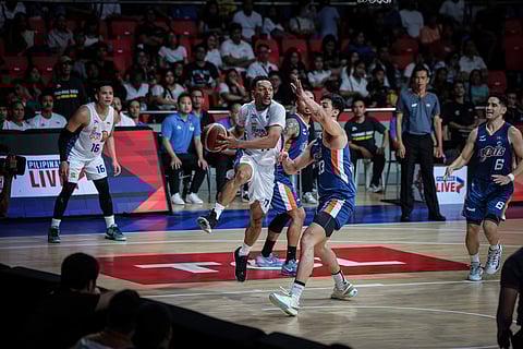 JAYSON Castro and the TNT Tropang Giga display their toughness down the stretch to pull off a 108-99 win over Meralco in the PBA Governors’ Cup last night at the Ninoy Aquino Stadium.