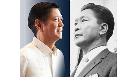 PRESIDENT Ferdinand ‘Bongbong’ Marcos Jr. & FORMER President Ferdinand Marcos Sr.