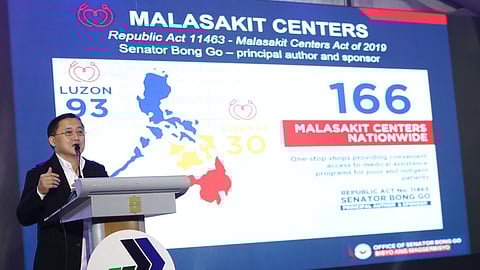 (FILE PHOTO) Senator Christopher "Bong" Go