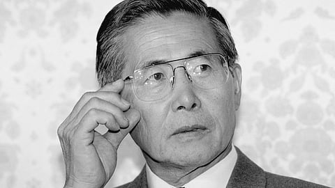 Peruvian President Alberto Fujimori