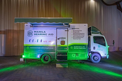Manila Hearing Aid’s advanced mobile clinic is designed to provide the same quality services and patient care found in their clinics, making high-quality hearing assessments more accessible.