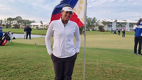 SAMANTHA Bruce hopes to make her country proud.