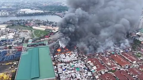 Mammoth Tondo blaze injures 6