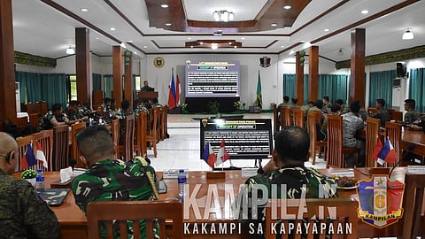 Philippine Army and Indonesian Army training participants tackled the concept of operations during the Training Activity (TA) PHILINDO-STRIKE IV-2024 at Camp Siongco, Awang, Datu Odin Sinsuat, Maguindanao del Norte last week.
