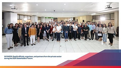 DepEd seeks private sector support for key initiatives