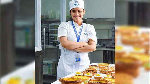 LOUISE delos Reyes is exploring the culinary world as a pastry chef.