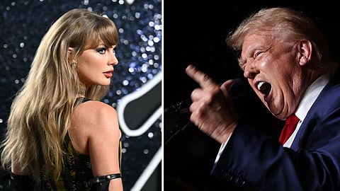 Taylor Swift and Donald Trump