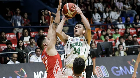 Allen Liwag stands out in Saint Benilde 3-0 start in Season 100 of the NCAA basketball tournament.
