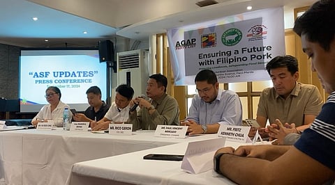 Various hog-raisers groups converged on Tuesday to ask the government to double-time the nationwide rollout of the ASF vaccine, as their revenue losses continue to pile up due to the infestation of ASF virus in their pigs.