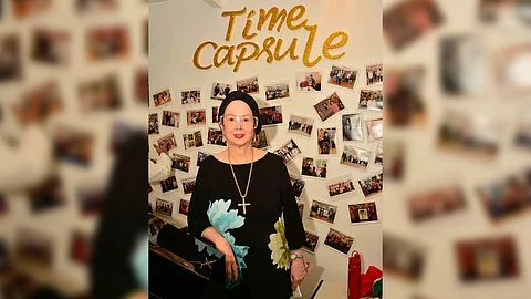 Conchitina Bernardo, a diplomat’s wife for many years, says Sunshine Place made her aware of her hidden artistic talent. ‘It came to my life at just the right time,’ she says.