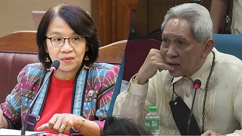 House Deputy Majority Leader France Castro abd Ombudsman Samuel Martires, from file photos.