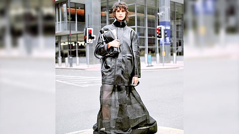 A Style that is a combination of masculine and feminine references.