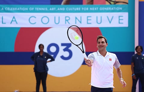 ROGER Federer stays involved with tennis even after retiring two years ago.