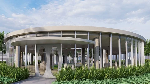 Sky Cloister building
