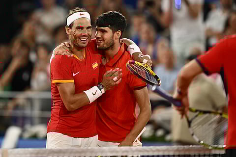 CARLOS Alcaraz admits that he got starstruck when he faced Rafael Nadal for the first time.
