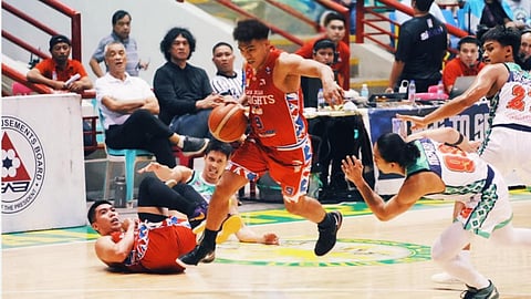 Knights hang tough, blast Zamboangueños