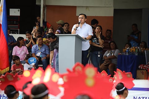 Bong Go takes part in Naga City's Peñafrancia festivities