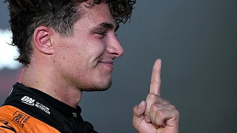 McLaren's British driver Lando Norris