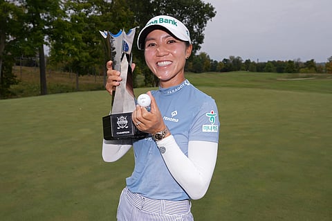 (FILE) LYDIA Ko stretches