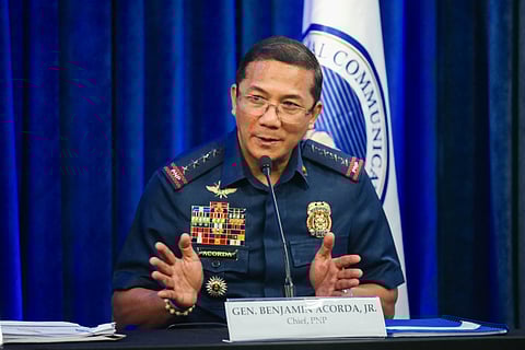 THE name of former Philippine National Police chief Benjamin Acorda Jr. surfaced in the Senate hearing on Tuesday.