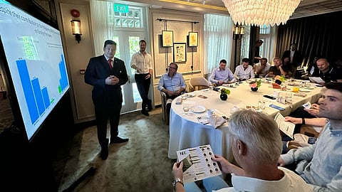 NDC general manager Undersecretary Anton Mauricio presented international strategic partnerships for innovation at the 4th Philippines-Singapore Business Investment Summit last 19 September, a presentation that was held in front of a select audience that included key cabinet secretaries from the Philippines.