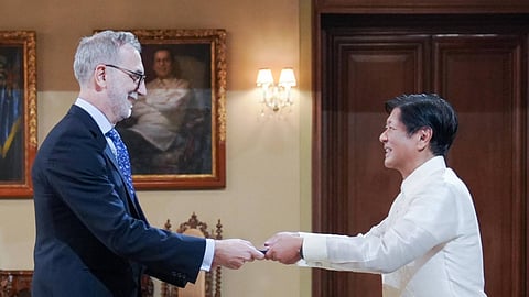 Marcos welcomes new envoys