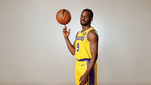 BRONNY James is expected to team up with his father, NBA superstar LeBron James, when he makes his debut for the Los Angeles Lakers.