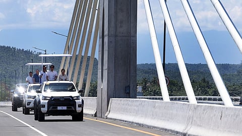 PBBM touts longest sea-crossing bridge in Mindanao