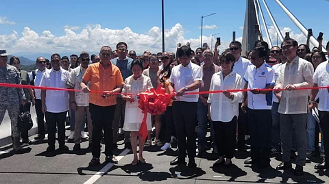 President Ferdinand R. Marcos Jr. graced the ribbon-cutting event for the inauguration of the Paguil Bay Bridge, connecting Tubod, Lanao del Norte, and Tangub, Misamis Occidental on 27 September 2024.