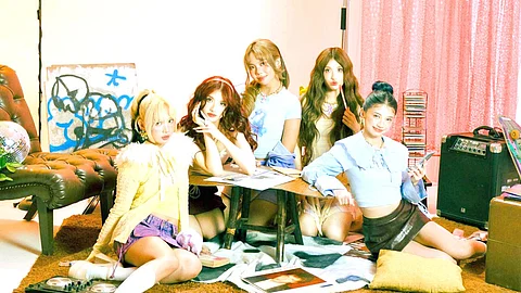 P-POP girl group KAIA.