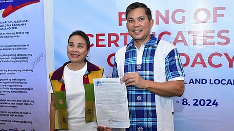 Senator Loren Legarda with her brother Congressman Antonio Agapito “AA” Legarda