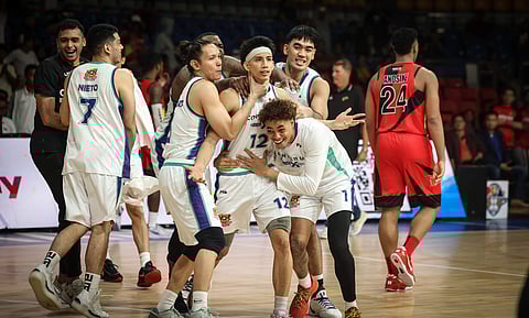Alec Stockton escapes an early ejection to save Converge’s PBA Governors’ Cup quarterfinals campaign in a 114-112 Game 3 win over San Miguel Beer.