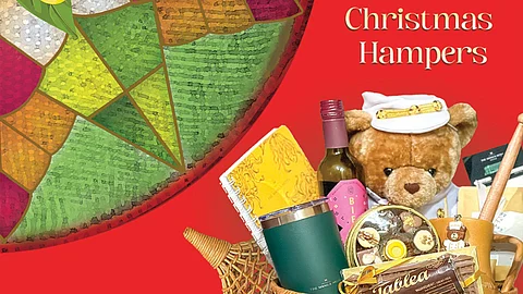 Early holiday cheer with discounted Christmas hampers