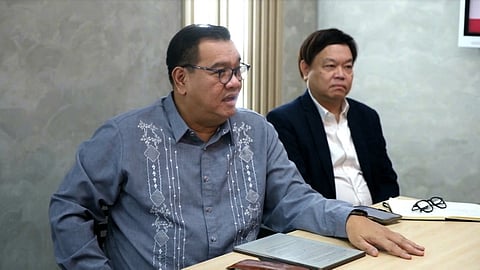 LOOK: Mapúa University President and CEO Dr. Dodjie Maestrecampo with Mapúa University Executive Director Dr. Bonifacio Doma Jr.
