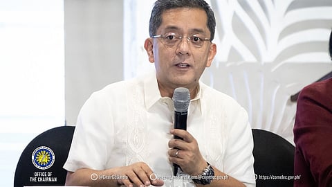 Comelec Chair George Garcia