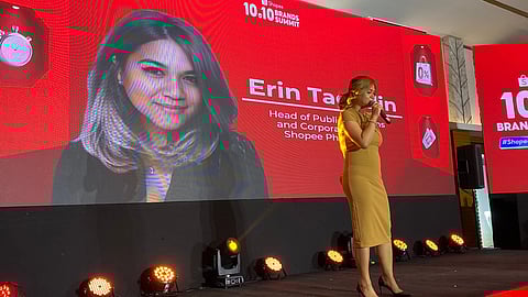 Shopee Philippines head of public relations and events, corporate affairs, data privacy, community, and social media, Erin Tagudin ensures the platform is free of bogus products.