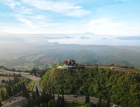 with views of Tagaytay Highlands.