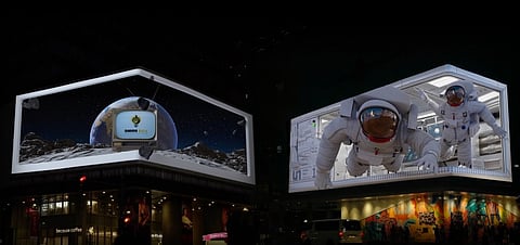 Astronauts seen in BGC from ‘Out of this World’ campaign