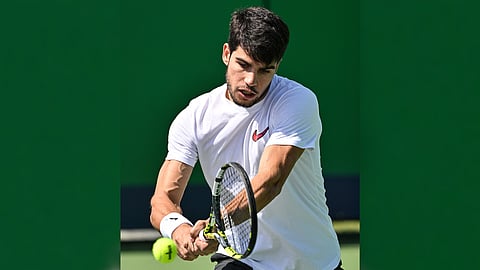 Carlos Alcaraz braces for tough battles when he competes in the Shanghai Open.